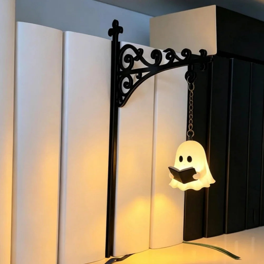 lampe rue miniature vintage rétro ornement floral noir élément mural halloween décoration intérieure festive