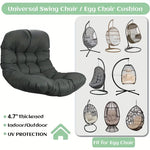 coussin chaise gris uni moderne anti décubitus fibre polyester coton ergonomiqueintérieur extérieur