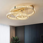 lampe moderne or transparent facettes élégante invisible 249 2000lm 90 260v assemblage salon