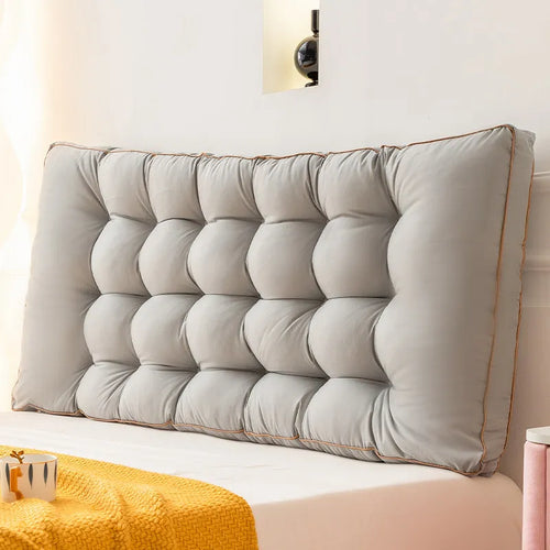 coussin lit gris motif relief contemporain 60cm 100cm 120cm 150cm 180cm 200cm