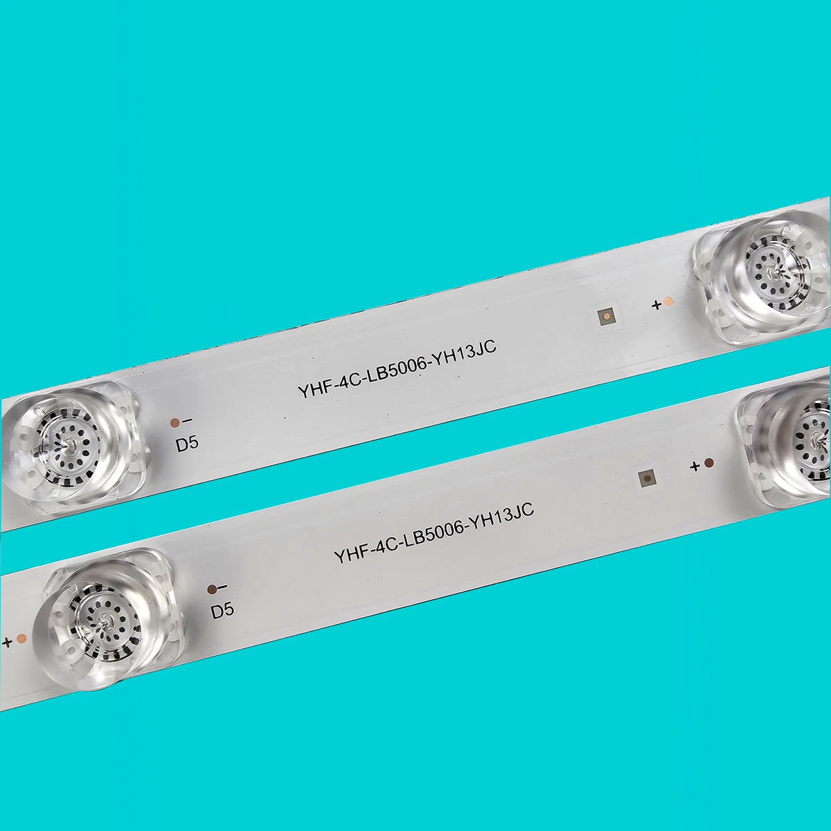 bande lumineuse led blanc moderne connecteurs led intégrés opaques technologie 10 pièces