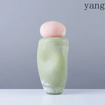 vase decoratif moderne couleur orange jaune rose vert violet texturé minimaliste