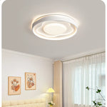 plafonnier moderne cristal blanc ondulé led interrupteur bouton neutre 4000k