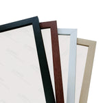 cadre photo bois naturel classique noir marron gris clair a4 maison décoration 21x29.7cm