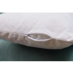 housse coussin velours blanc moderne 45x45cm double face imprimé decoratif