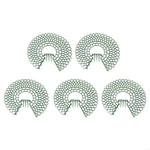 support fraisiers vert moderne grille géométrique opacité hauteur 4cm 26cm large