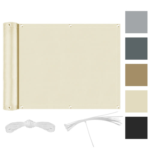 rideau balcon gris foncé tissu opaque moderne 75cmx600cm 90cmx300cm 90cmx500cm 90cmx600cm