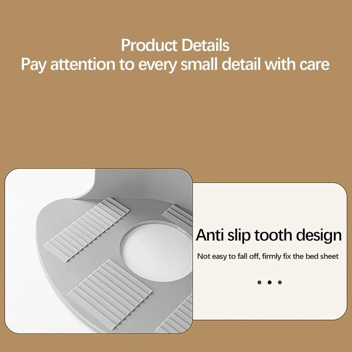 fixateurs drap adhésifs gris blanc modernes sans motif pièces bandes adhésives incluses sécurité lit