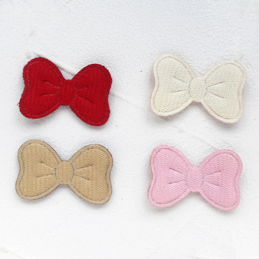 rubans forme nœud velours rouge beige rose pâle bordeaux marron classiques bijoux cheveux DIY