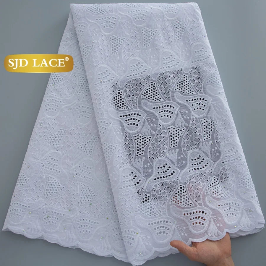 dentelle blanche florale opaques classique mariage fête yards haute qualité