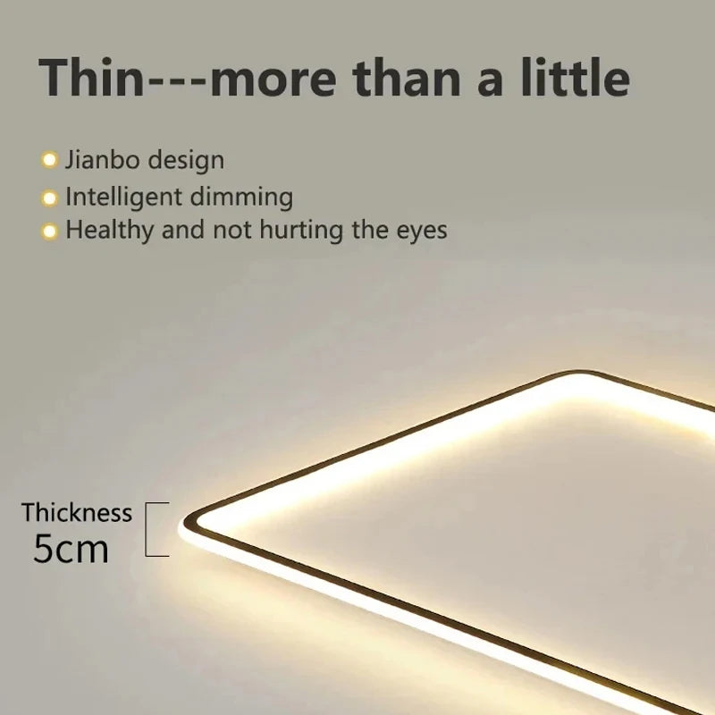 plafonnier led blanc minimaliste ultrathin télécommande certification ul ccc cqc fcc round 40cm round