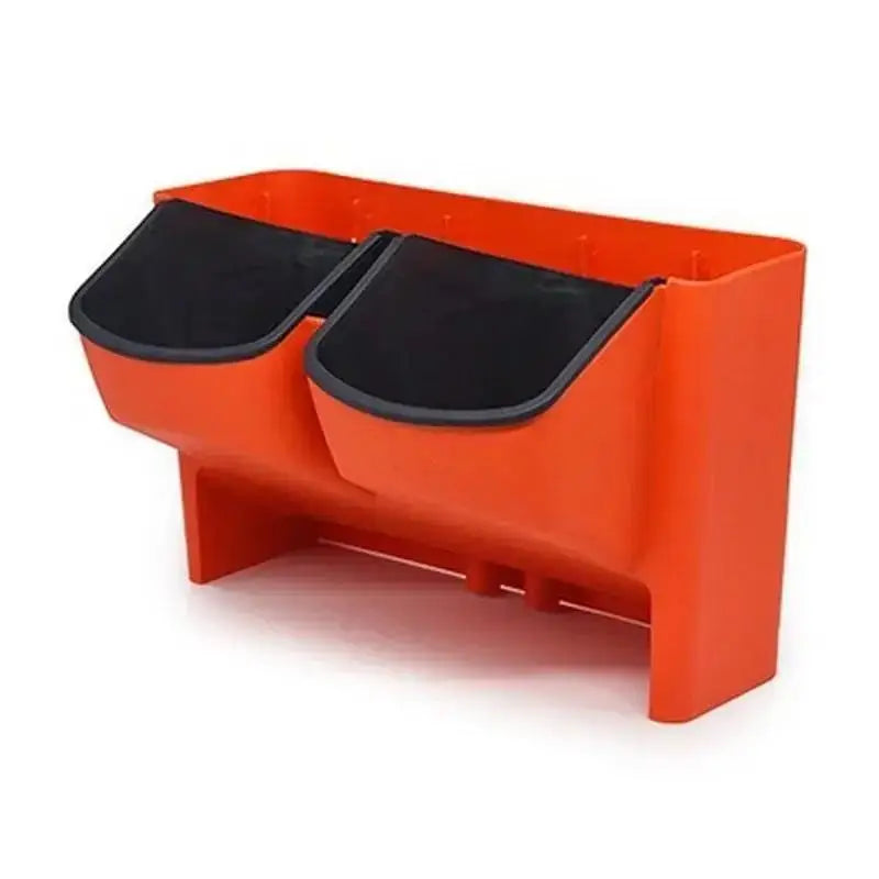 pots fleurs muraux modernes minimaliste vert orange blanc plante artificielle fixations murales