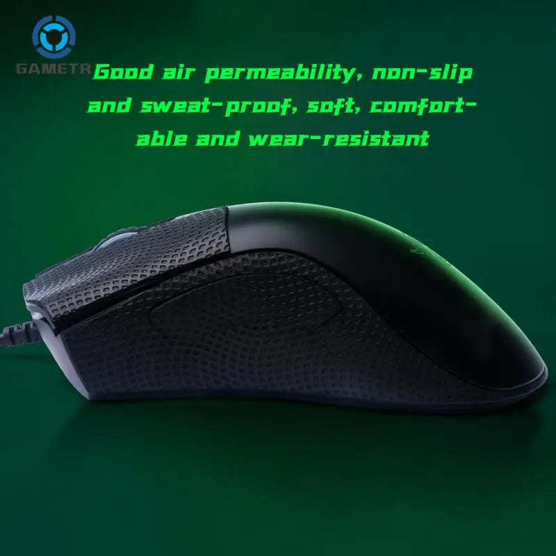 souris fil noir antidérapante caoutchouc ergonomique coussin souris points texturés