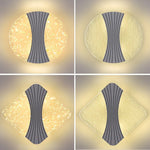 lampe murale moderne gris marbre éclairage quotidien cuisine chambre coucher entrée 9W LED