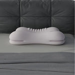 oreiller ergonomique mousse mémoire forme polyester gris clair moderne support cou lit catégorisation mémoire