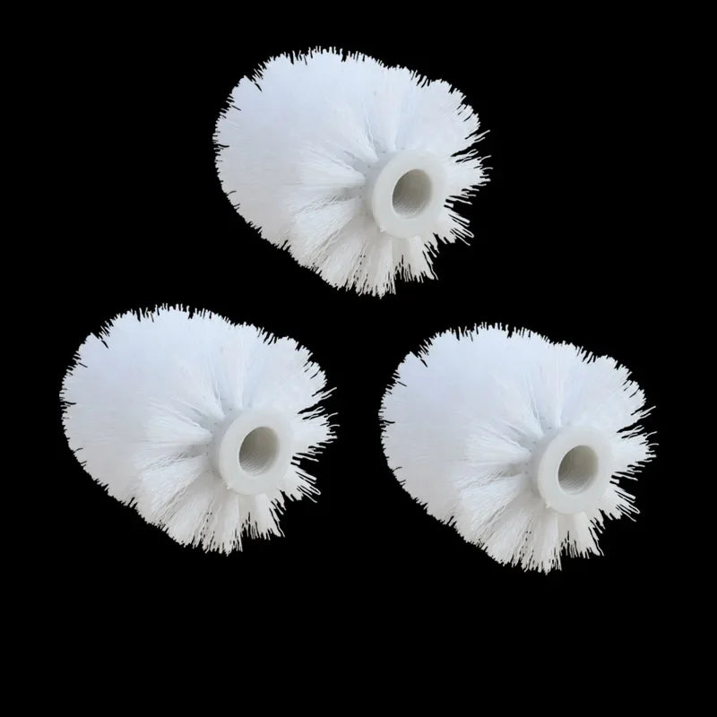 porte brosse wc blanc doré orné motifs floraux support mural classique fixations