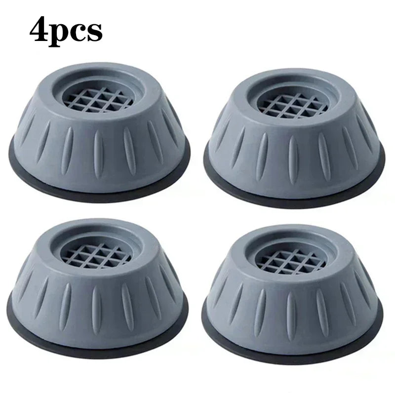 pieds meubles anti vibration gris moderne adhésifs 7.5cm diamètre 3cm hauteur 4pcs