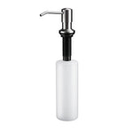 distributeur savon liquide main acier inoxydable bouteille pe 500ml rotatif bronze chrome moderne cuisine