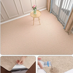 tapis gris foncé texture tissée moderne antidérapant pvc lavable intérieur cuisine salle bain portehôtel