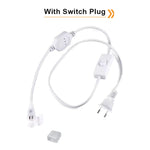 câble alimentation blanc moderne interrupteur clip protection 220v led 288m