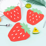 autocollants fruits graphiques opaques adhésifs pomme citron fraise pastèque gâteau fleur multicolore pack étiquettes