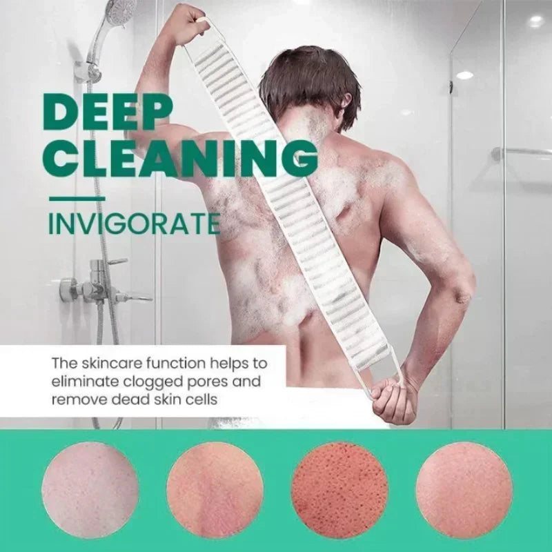 gommage bain texture points ceinture dos exfoliation nettoyage moderne boule éponge fleur tắm councill