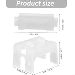 accessoire rideau transparent moderne clips support store enrouleur cordon aveugle taquet fixation