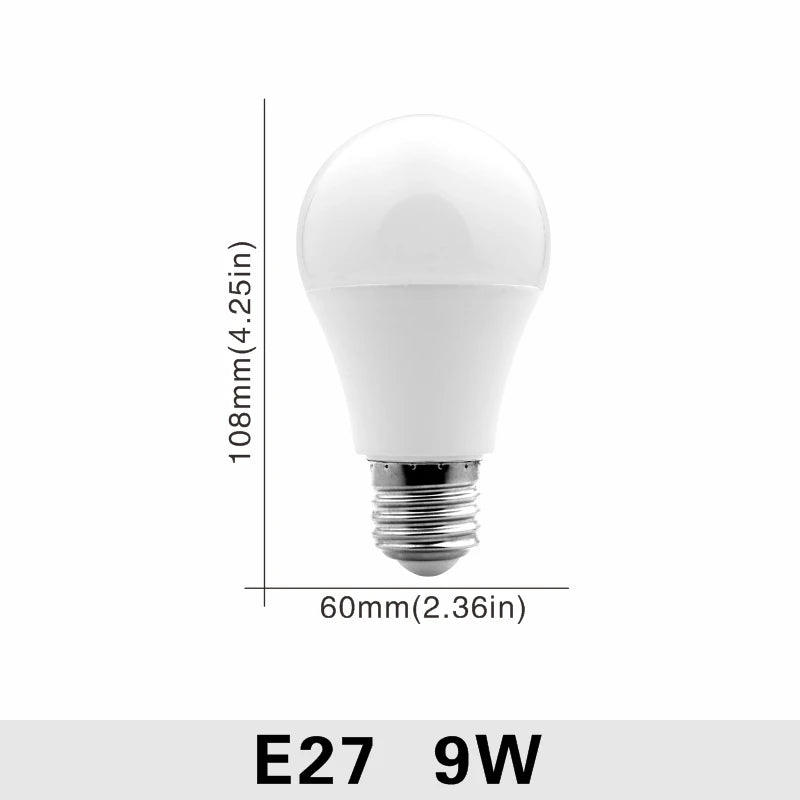 lot ampoule led culot e27 blanc mat moderne éclairage intérieur salon chambre maison