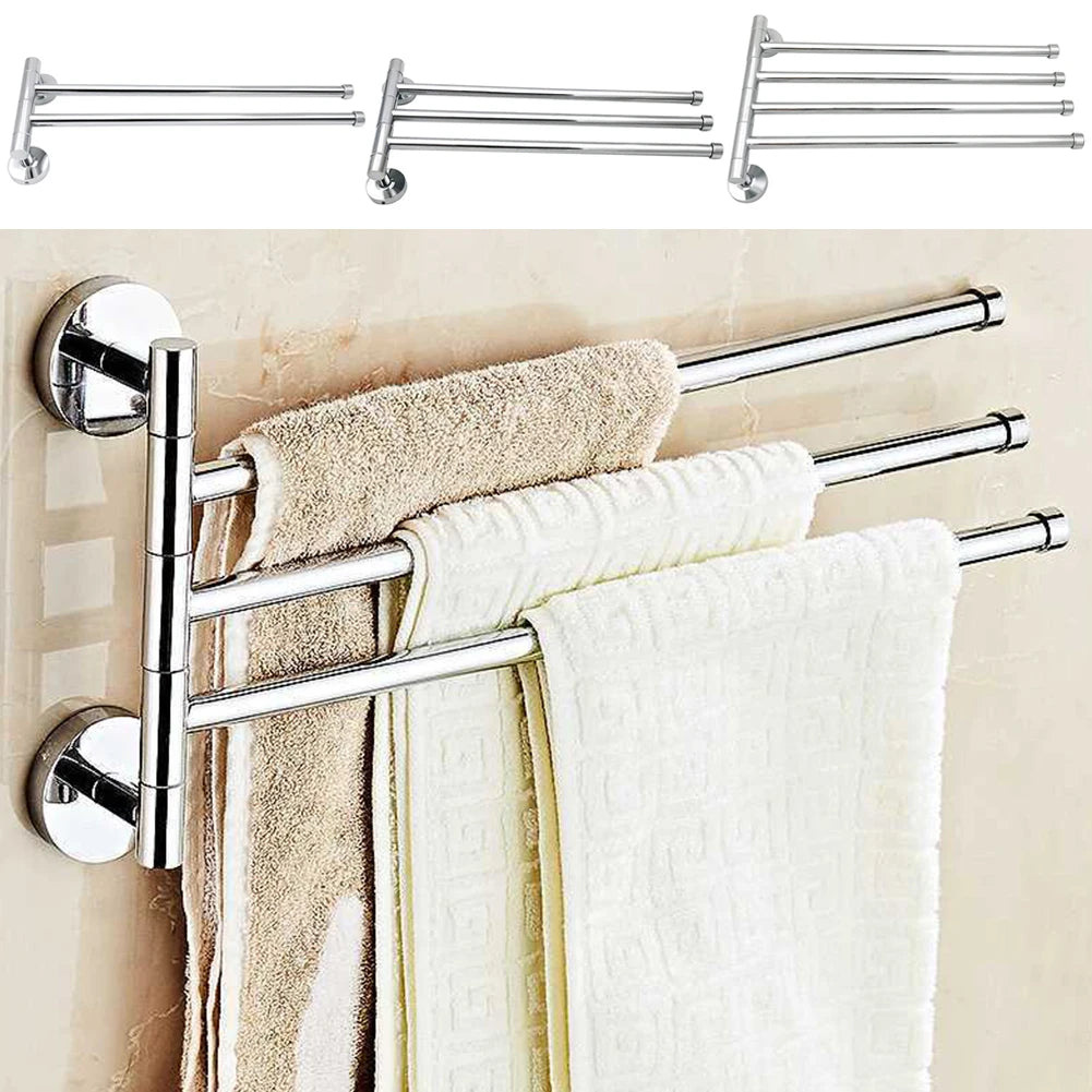 porte serviettes mural acier inoxydable chrome moderne autonome serviettes finition lisse
