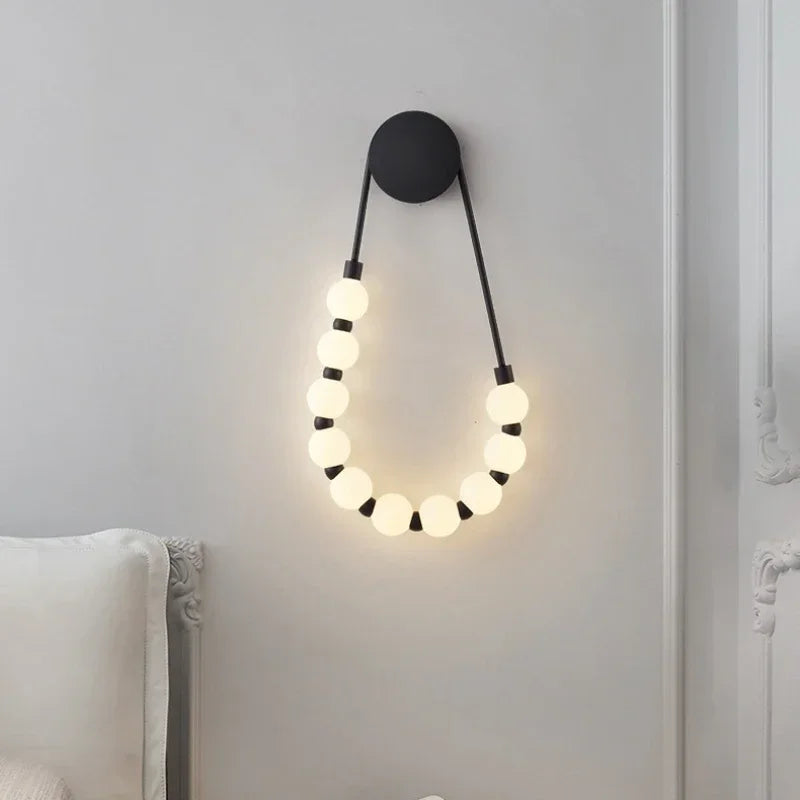 applique murale moderne or blanc rondes certification rohs led chambre salon