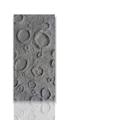 papier peint mural moderne texture lunaire cratères gris noir blanc minimalisteintérieur décoration