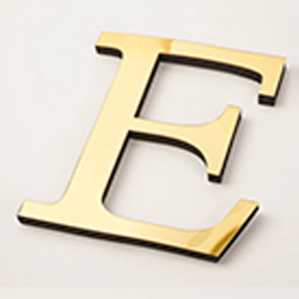 lettres individuelles métal doré décoration murale mariage anniversaire fête moderne chic