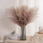 fleurs séchées naturelles rose pâle décoration maison anniversaire mariage rustic