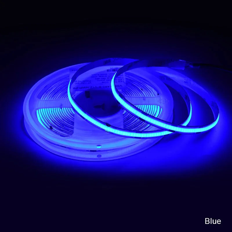 ruban led flexible ice blue yellow cool white warm white red adhésif moderne certification