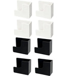 balance salle bain adhésive murale sans perçage plastique abs durable blanc moderne