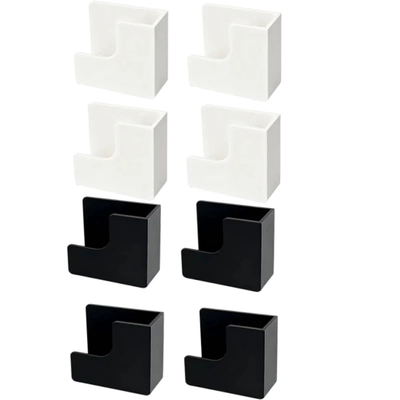 balance salle bain adhésive murale sans perçage plastique abs durable blanc moderne