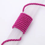 corde torsadée polyester 5mm décoration artisanale textile maison bricolage moderne