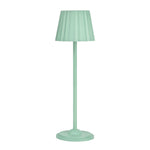 lampe table dorée plissée moderne batterie led rechargeable 5v cem rohs