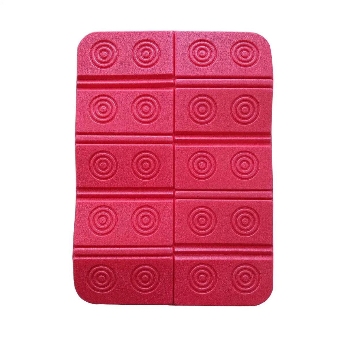 tapis sol pliable rouge bleu moderne ronds imprimés salle bain enfants famille