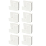 balance salle bain adhésive murale sans perçage plastique abs durable blanc moderne