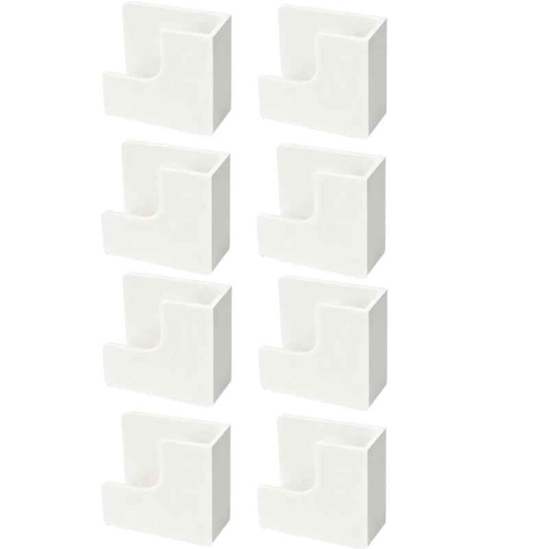 balance salle bain adhésive murale sans perçage plastique abs durable blanc moderne