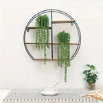 plantes artificielles vertes gouttes pendantes moderne suspension tringle extérieur décoration maison anniversaire vigne