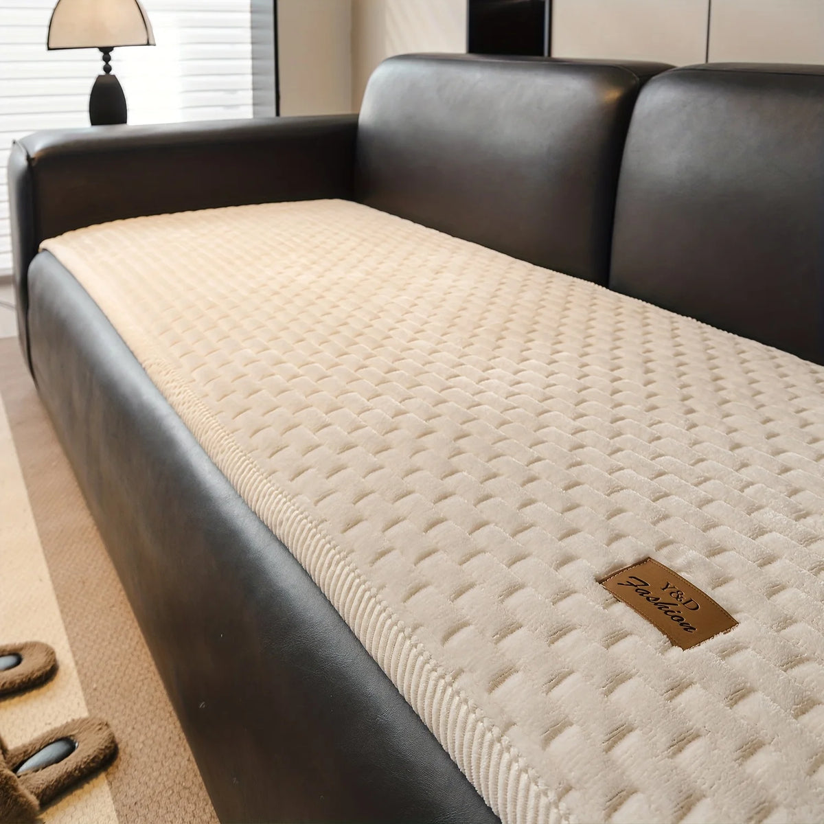 housse canapé matelassée peluche épaisse velours côtelé moderne antidérapante animaux compatible machine lavable sectionnel