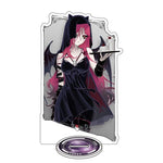 figurines anime fantastiques gothiques anges noir blanc rose rouge vert assiettes coeurs chapeaux