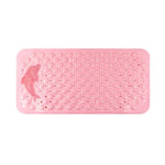 tapis bain anti dérapant moderne vert motif requin suction puissante salle bain respectueux environnement