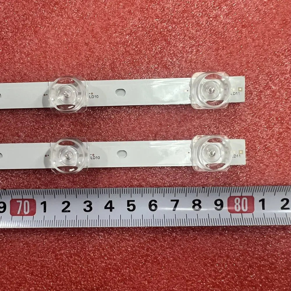 bande lumineuse led blanc moderne connecteurs 70mm 80mm télévision rétroéclairage