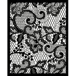 pochoir floral découpé artisanal blanc décoration papier bois meubles tissu 25cm 10cm