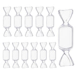boîtes bonbons transparentes rose jaune anniversaire noël mariage saint valentin minimaliste