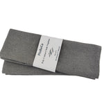 serviettes table coton polyester 30x45cm classique vert olive rouge blanc gris clair texture lin