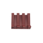 support savon silicone violet gris moderne egouttoir incline blanc vert bleu rose